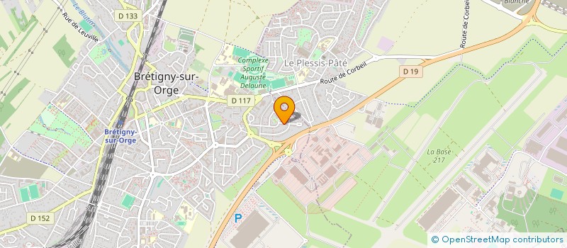 localisation de l'entreprise MADAME MEISSA BEN AMARA à BRETIGNY-SUR-ORGE