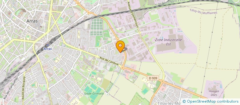 localisation de l'entreprise MADAME MEISSANE KOUSSA à ARRAS