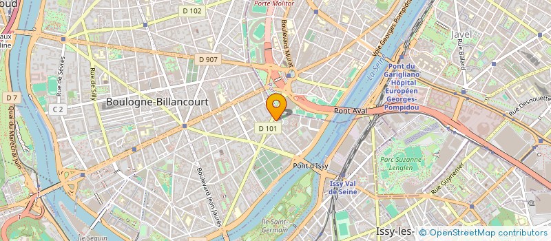 localisation de l'entreprise MADAME MEIXIA HU à BOULOGNE-BILLANCOURT