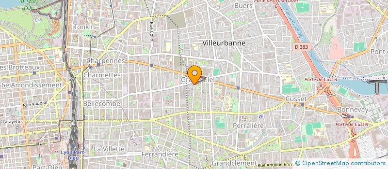 localisation de l'entreprise MADAME MEIXIANG DAI  VILLEURBANNE