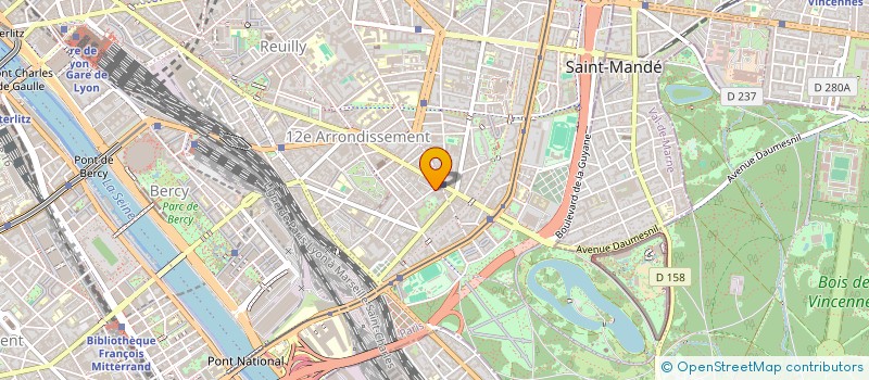 localisation de l'entreprise MADAME MEJA RAMANANJOELINA  PARIS