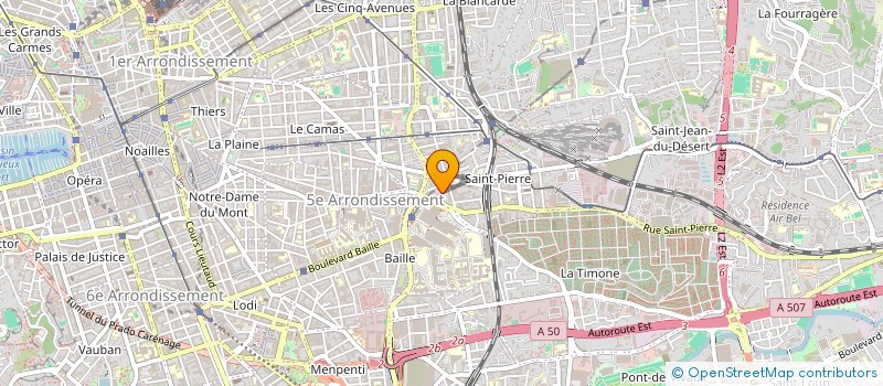 localisation de l'entreprise MADAME MEJANE VAGNON à MARSEILLE