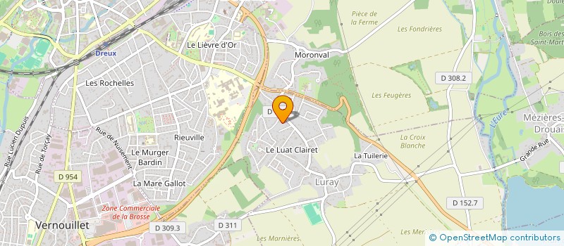 localisation de l'entreprise MADAME MEJDA BOUSSETTA à LURAY