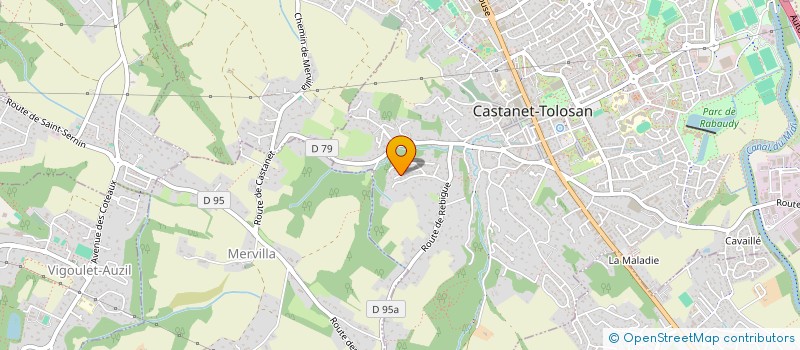 localisation de l'entreprise MADAME MEJDA GUENOUNE à CASTANET-TOLOSAN