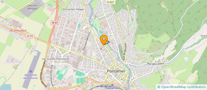 localisation de l'entreprise MADAME MEJDA SALHI  PONTARLIER