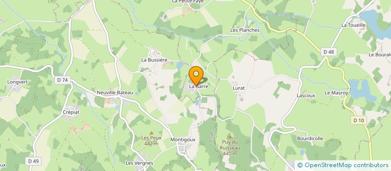 localisation de l'entreprise MADAME MEL BRUNEL DUCHE à CHAMBORAND