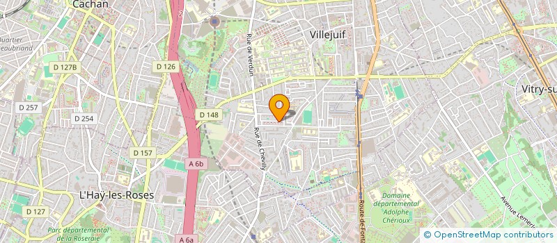 localisation de l'entreprise MADAME MELAAZ BENNACER à VILLEJUIF