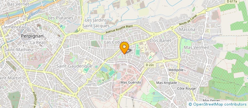 localisation de l'entreprise MADAME MELAHAT AYDIN  PERPIGNAN