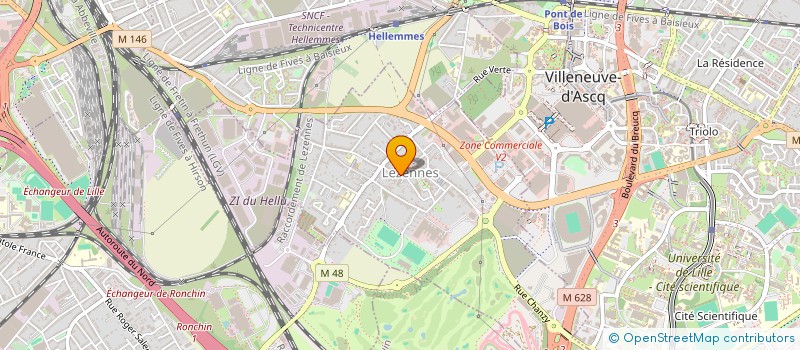 localisation de l'entreprise MADAME MELAINA FOLLET  LEZENNES