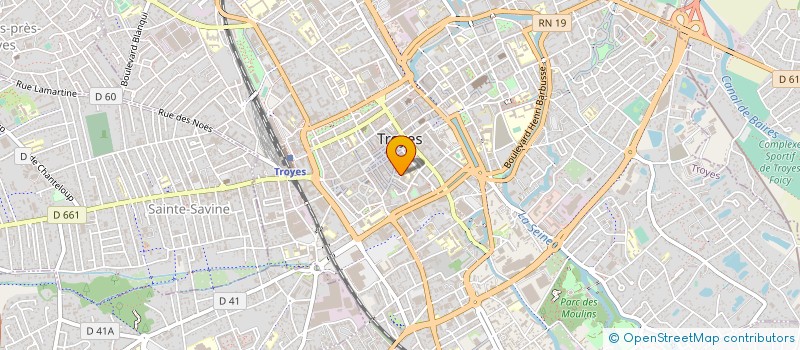 localisation de l'entreprise MADAME MELAINE APOSTOLIDES  TROYES