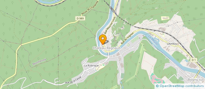 localisation de l'entreprise MADAME MELAINE CHASSELOUP à BOGNY SUR MEUSE