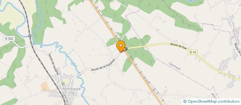 localisation de l'entreprise MADAME MELAINE DERRIEN  MIMBASTE