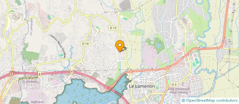 localisation de l'entreprise MADAME MELAINE FLERIAG à LE LAMENTIN