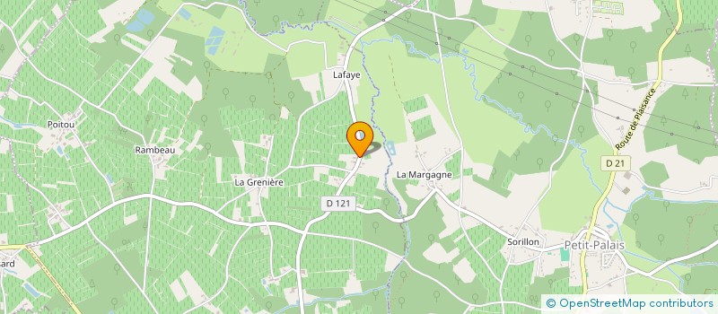 localisation de l'entreprise MADAME MELAINE LANUSSE à LUSSAC