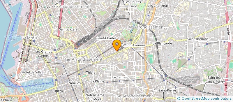 localisation de l'entreprise MADAME MELAINE MADURELL à MARSEILLE
