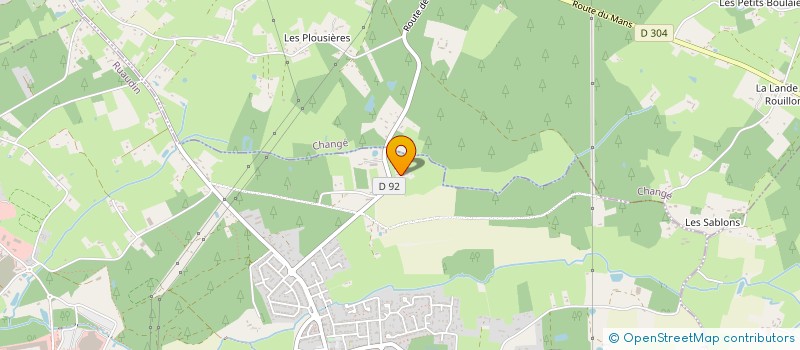 localisation de l'entreprise MADAME MELAINE MORIN  RUAUDIN