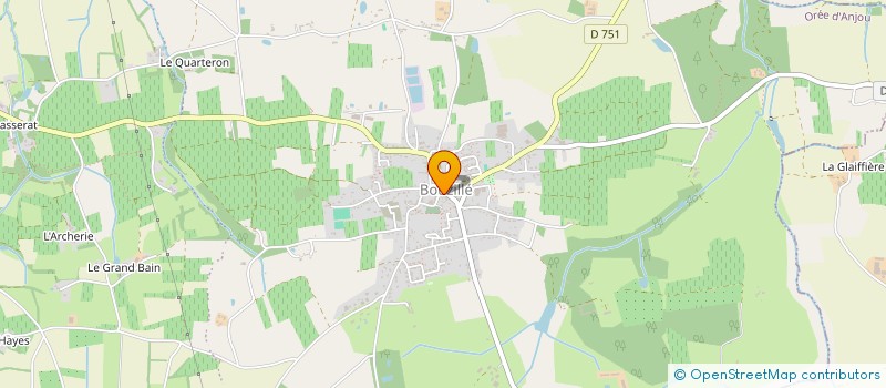 localisation de l'entreprise MADAME MELAINE NICOLAS à MONTREVAULT-SUR-EVRE