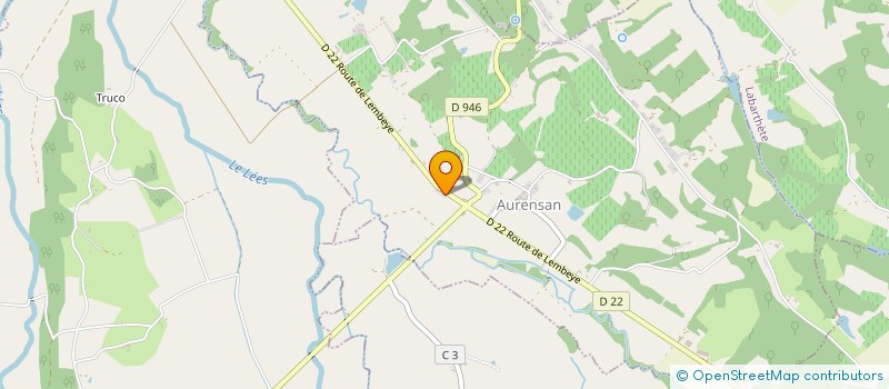 localisation de l'entreprise MADAME MELANEE ANNE MILES  AURENSAN