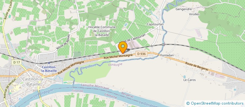 localisation de l'entreprise MADAME MELANIA SARAGEA  CASTILLON-LA-BATAILLE