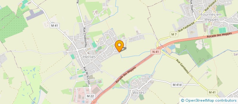 localisation de l'entreprise MADAME MELANIE ABZAR  HERLIES