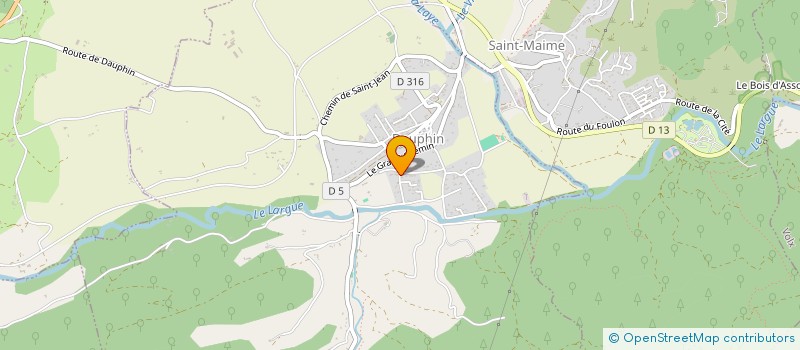 localisation de l'entreprise MADAME MELANIE ACCART  DAUPHIN