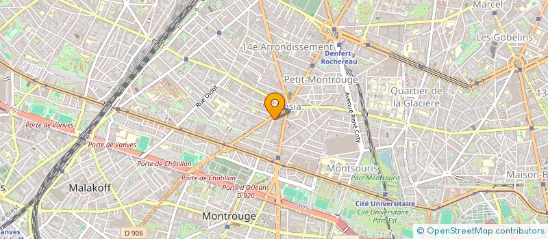 localisation de l'entreprise MADAME MELANIE ACHACHE  PARIS