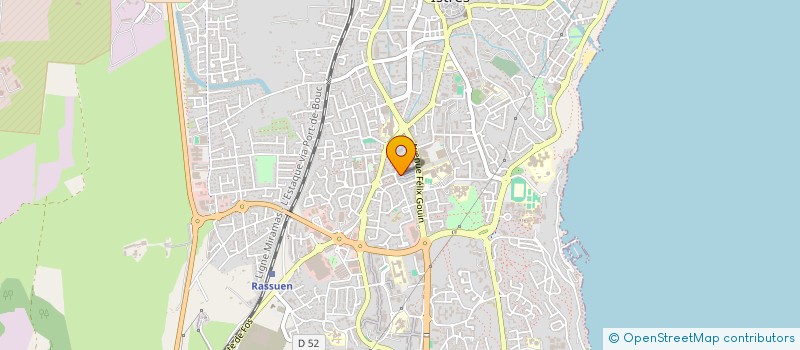 localisation de l'entreprise MADAME MELANIE ADONEL  ISTRES