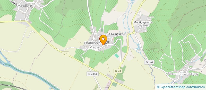 localisation de l'entreprise MADAME MELANIE ADRIAO  CHATILLON-SUR-MARNE