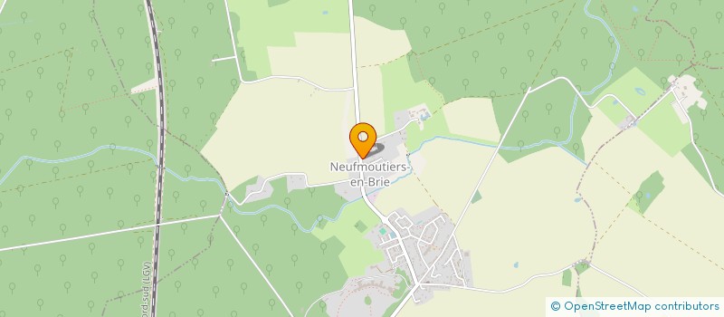 localisation de l'entreprise MADAME MELANIE AHOLU  NEUFMOUTIERS-EN-BRIE