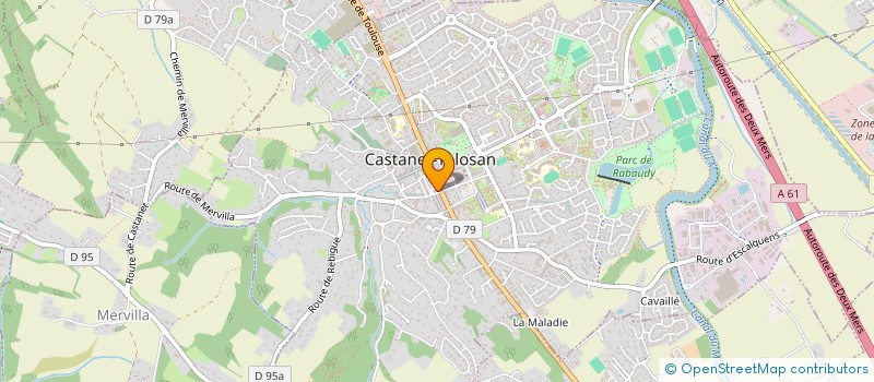 localisation de l'entreprise MADAME MELANIE AIROLA à CASTANET-TOLOSAN