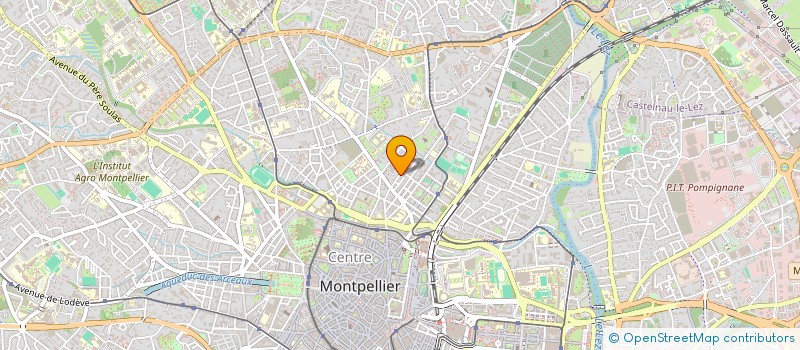 localisation de l'entreprise MADAME MELANIE ALBARRAN  MONTPELLIER