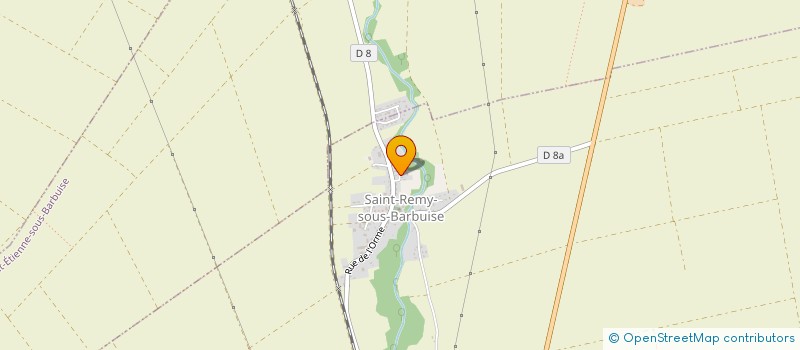 localisation de l'entreprise MADAME MELANIE ALDEGUER  SAINT-REMY-SOUS-BARBUISE
