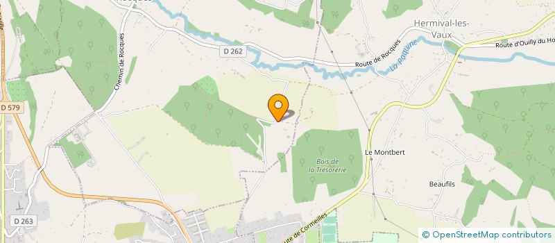 localisation de l'entreprise MADAME MELANIE ALICE MARIE LEBAS  LIVAROT-PAYS-D'AUGE