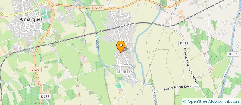 localisation de l'entreprise MADAME MELANIE ALONSO  LE CAILAR