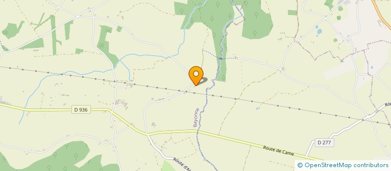 localisation de l'entreprise MADAME MELANIE ALVAREZ  CAME