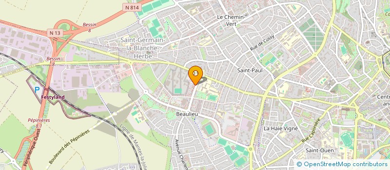 localisation de l'entreprise MADAME MELANIE ALVES à CAEN