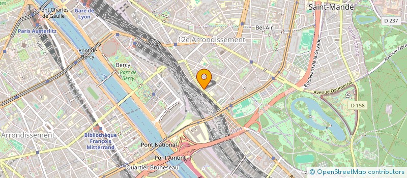 localisation de l'entreprise MADAME MELANIE ALVES  PARIS