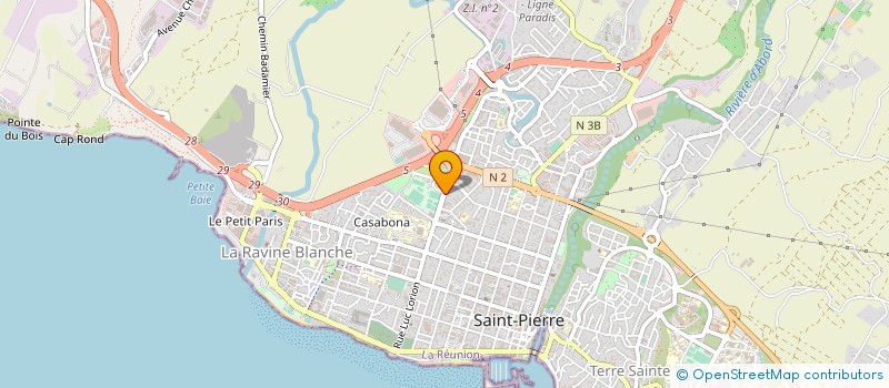 localisation de l'entreprise MADAME MELANIE AMABILIAN à SAINT-PIERRE