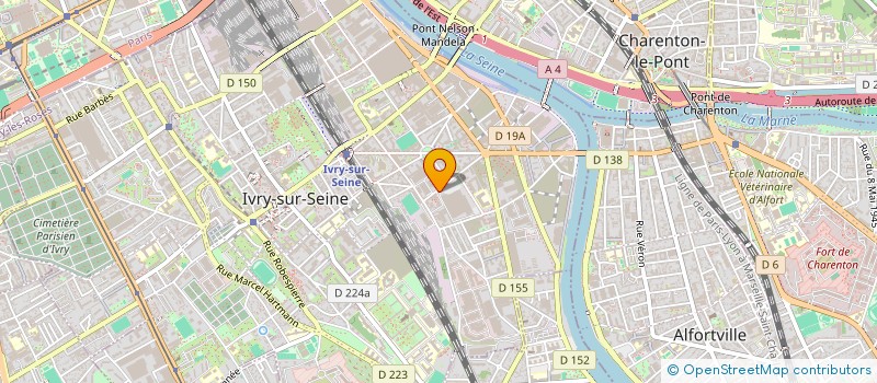 localisation de l'entreprise MADAME MELANIE ANTELME  IVRY-SUR-SEINE