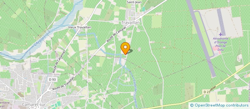 localisation de l'entreprise MADAME MELANIE ANTHEAUME  CAMARET-SUR-AIGUES