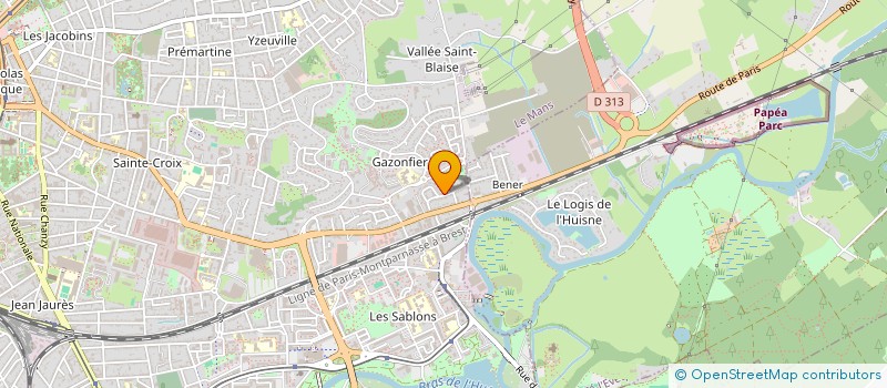 localisation de l'entreprise MADAME MELANIE ARAGON  LE MANS