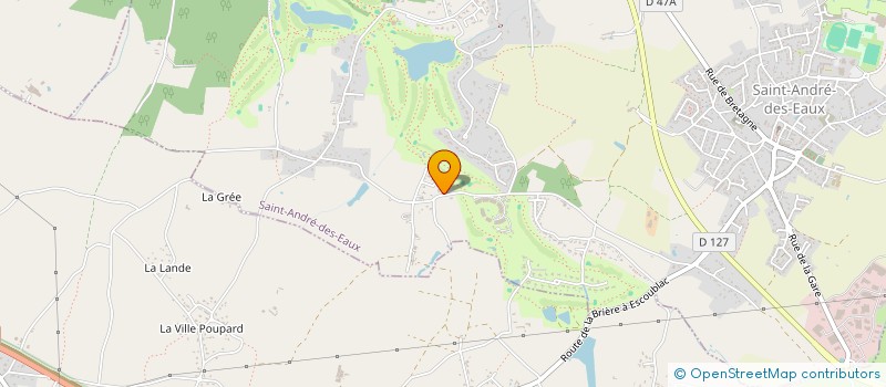 localisation de l'entreprise MADAME MELANIE ARCHAMBAUD  SAINT-ANDRE-DES-EAUX