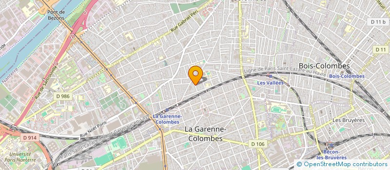 localisation de l'entreprise MADAME MELANIE ARRAHMANE à COLOMBES