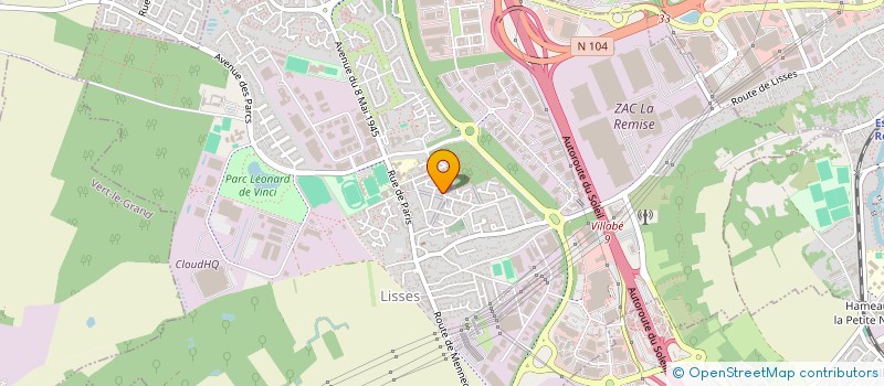 localisation de l'entreprise MADAME MELANIE ARTAUD  LISSES