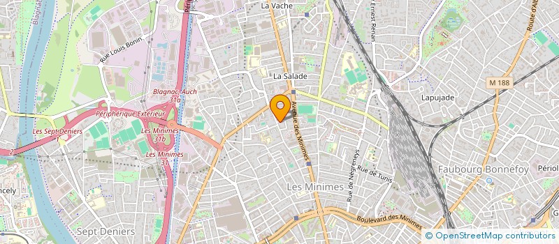 localisation de l'entreprise MADAME MELANIE ASTRUC à TOULOUSE