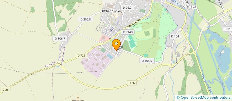 localisation de l'entreprise MADAME MELANIE AUGER à NOGENT-LE-ROI