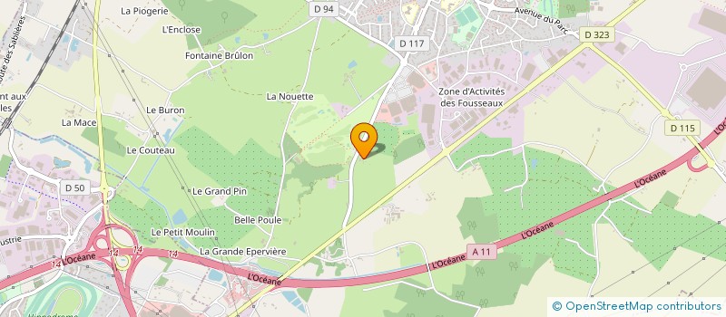 localisation de l'entreprise MADAME MELANIE AUNEAU  VERRIERES-EN-ANJOU