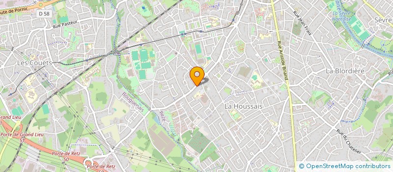 localisation de l'entreprise MADAME MELANIE AUROY  REZE