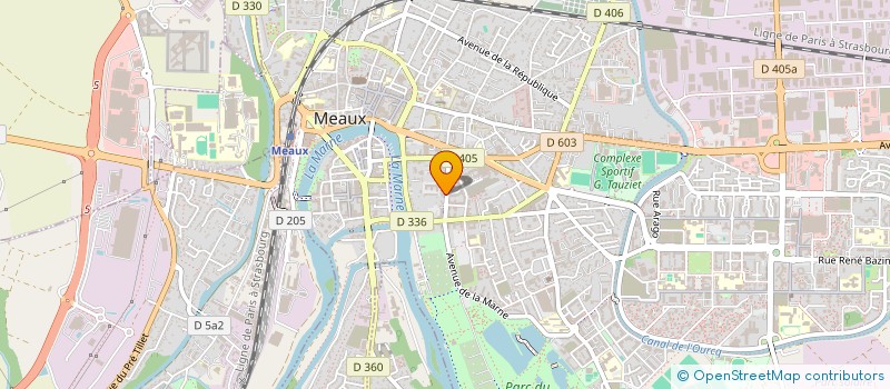 localisation de l'entreprise MADAME MELANIE BABES  MEAUX