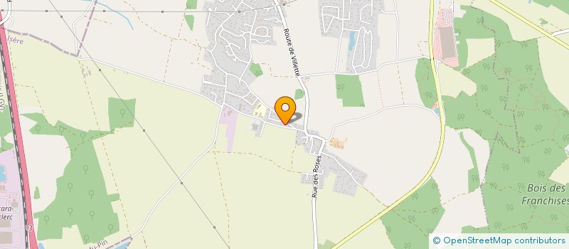 localisation de l'entreprise MADAME MELANIE BAGLIONE  CHAVANOZ